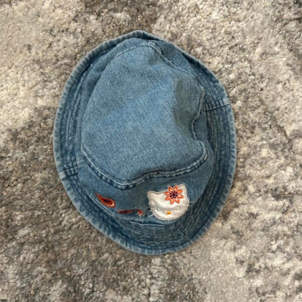 Women's Blue and Navy Hat